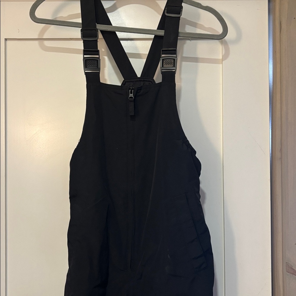 Unisex kids ski bibs